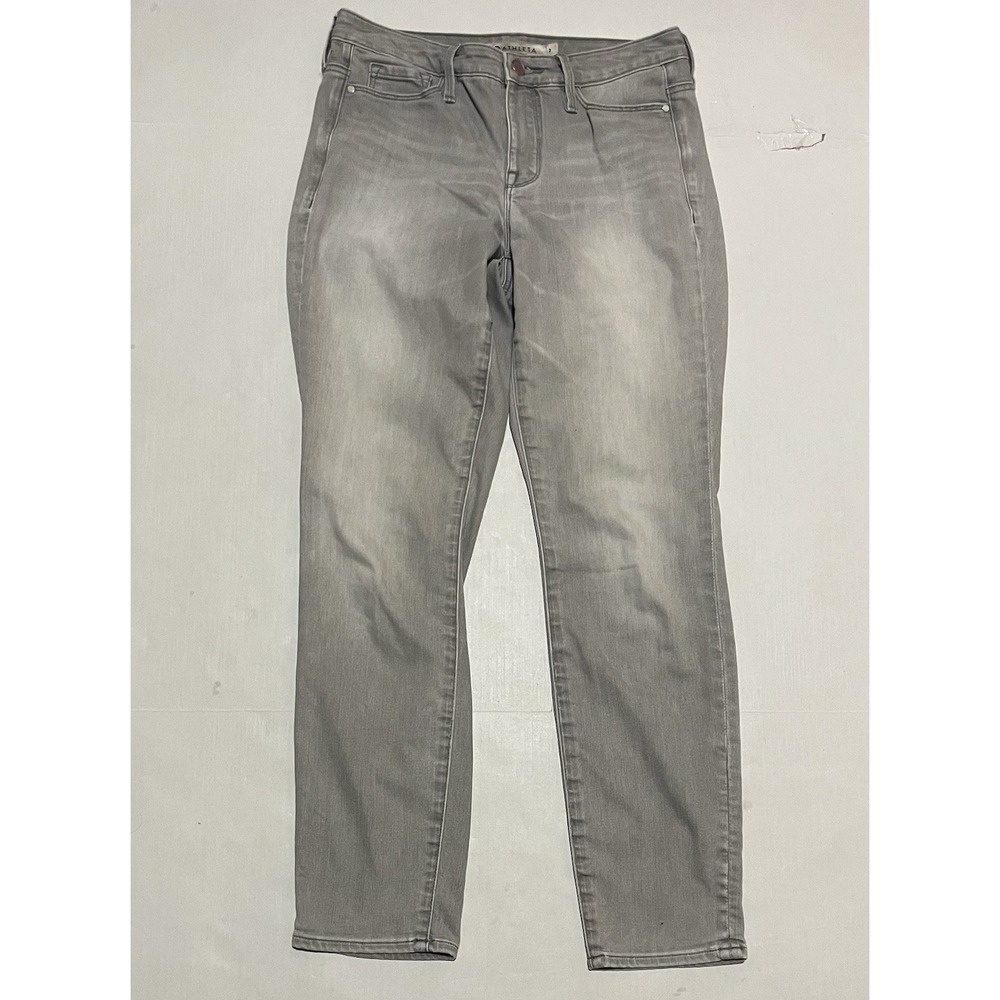 Athleta Women's Sculptek Slim Stretch Mid Rise Denim Jeans Gray Size‎ 2 X 29